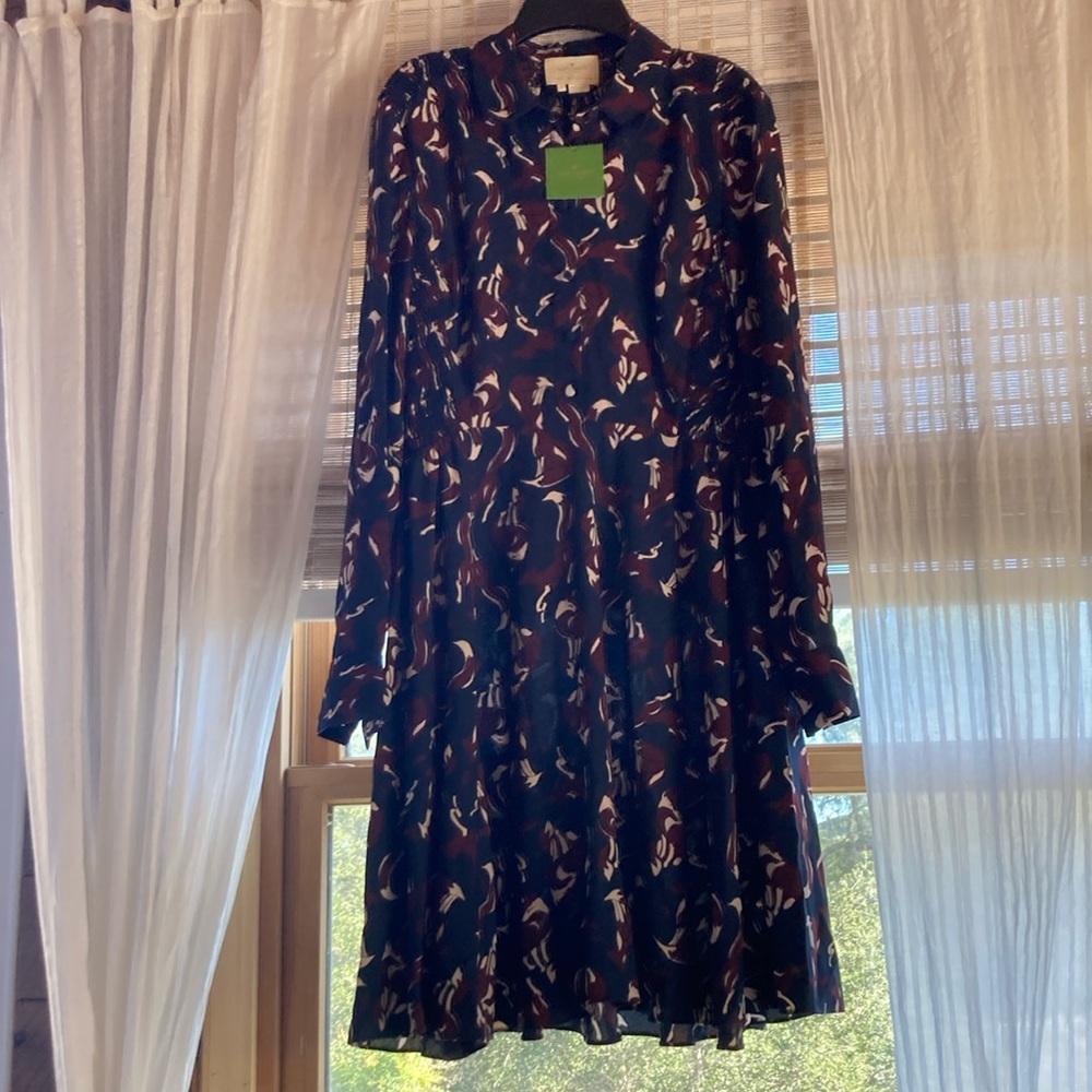 Kate Spade Foxes Smocked Dress - Picture 6 of 8
